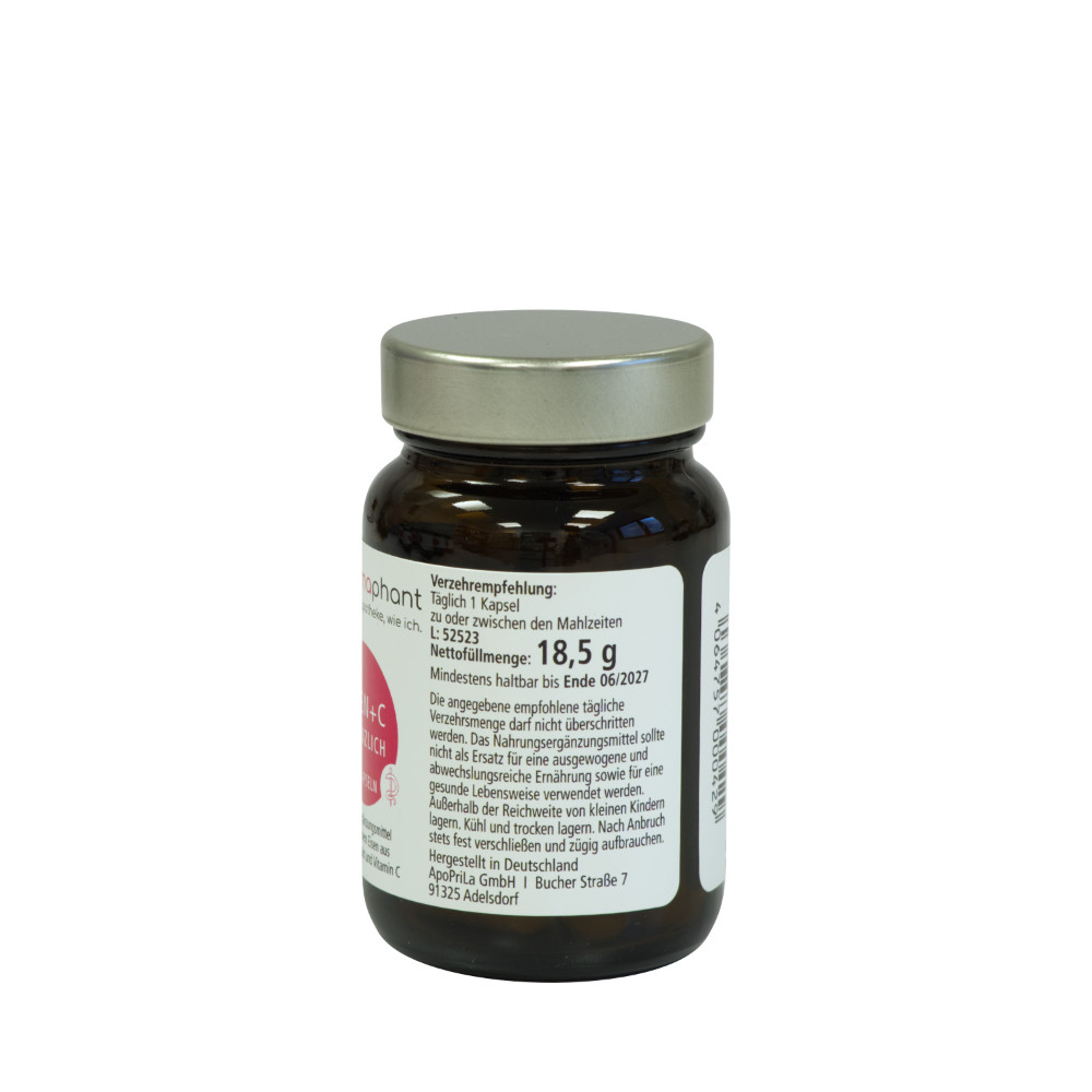 pharmaphant Eisen plus C pflanzliche Kapseln pharmaphant Eisen plus C pflanzliche Kapseln